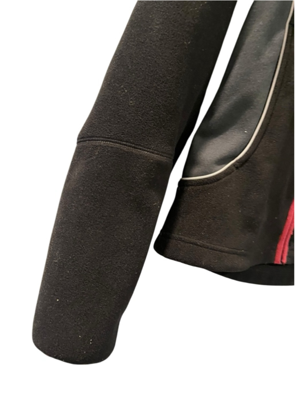 Harley Davidson Womens Fleece Reflective Hooded Racing Jacket Padding Size Large - Picture 5 of 11